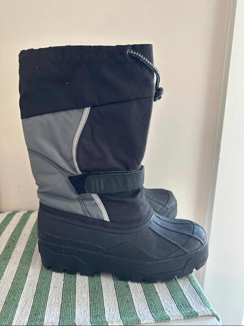 L.L. Bean Black Tall Waterproof Winter Boots